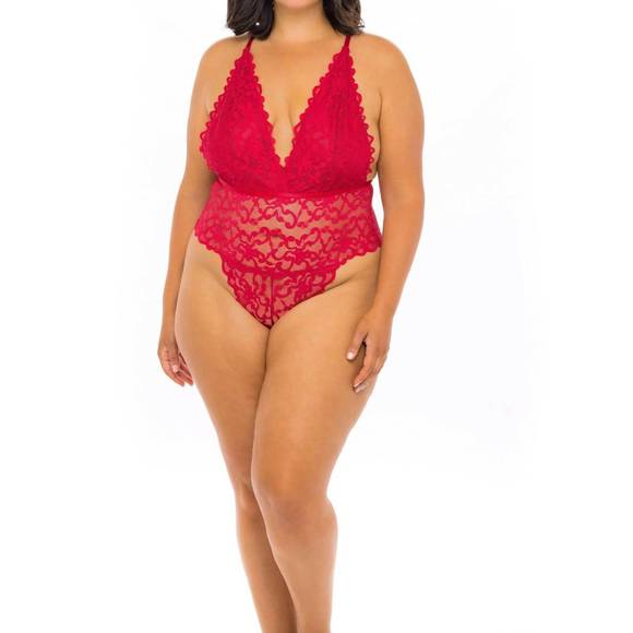 Jeana All Over Lace Teddy